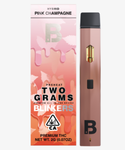 pink champagne blinker